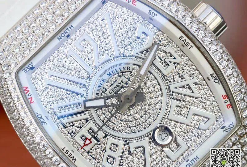 Franck Muller Vanguard V45.SC.DT.D.NBR.CD.5N.NR 1:1 Best Edition Replica Watch Swiss ETA2824